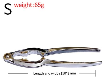 Draagbare Moer Cracker Tool Keuken Gadgets Sheller Walnoot Opener Tang Zinklegering Opener Notenkraker Keuken Accessoires