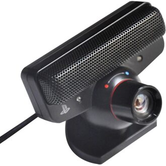 Draagbare Motion Sensor Zoom Lens Gaming High Definition Bewegen Accessoires Met Microfoon Plastic Eye Camera Zwart Professionele