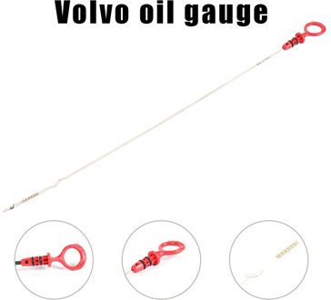 Draagbare Motorolie Niveau Heerser Roestvrij Staalplaat Controleren Peilstok Dip Stick voor Volvo 850 C70 V70 2.3L 2.4L 2.5L