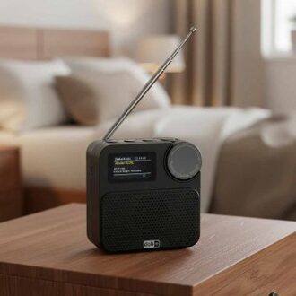 Draagbare multifunctionele DAB+ radio