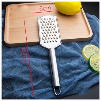 Draagbare Multifunctionele Gember Knoflook Rasp Huishouden Rvs Groente Fruit Cutter Koken Gereedschap Keuken Accessoires medium Hole