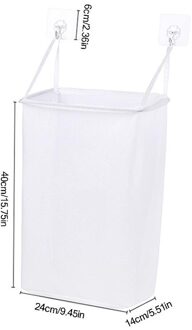 Draagbare Muur Opknoping Wasmand Wasmand Ondergoed Sokken Vat Emmer Kleding Opbergtas Dust Wassen Badkamer Organizer