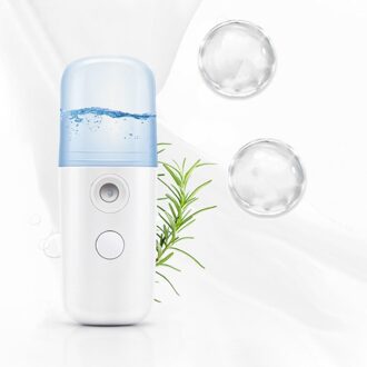Draagbare Nano Mist Spuit Mini Usb Gezicht Spuiten Facial Steamer Thuis Auto Sterilisatie Alcohol Ontsmettingsmiddel Spuit 2stk