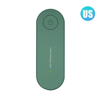 Draagbare Negatieve Ionen Luchtreiniger Geur Deodorizer Duurzaam Verwijderen Stof Rook Verwijdering Formaldehyde Verwijdering Mute Huishoudelijke Gebruik groen