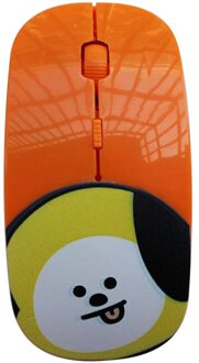 Draagbare Notebook Draadloze Muis Leuke Desktop Computer Kantoor Optische Draadloze Muis Met Usb-ontvanger 4C