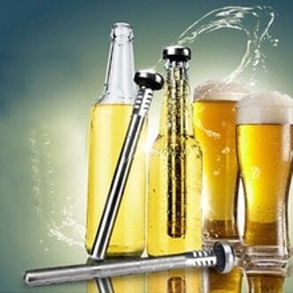 Draagbare Nuttig 304 Rvs Bier Wijn Koelen Stok Handig Koeling Drank Stok Bar Thuis Handig