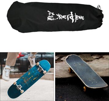 Draagbare Nylon Stof Skateboard Draagtas Handtas Container Waterafstotend Unisex Longboard Carrier, 33X12 Inches Hero