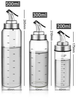 Draagbare Olie Dispenser Kruiden Flessen Dispenser Met Schaal Saus Fles Glas Opslag Flessen Voor Olie Azijn Keuken Koken