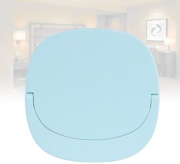 Draagbare Opladen Spiegel Led Nachtlampje Spiegel Voor Meisjes Dames Wit groen