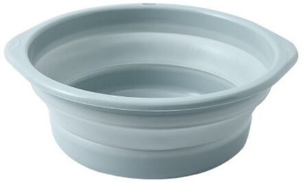 Draagbare Opvouwbare Emmer Wastafel Toerisme Outdoor Vissen Camping Car blauw