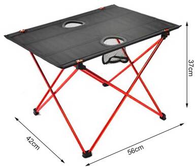 Draagbare Opvouwbare Tafel Outdoor Camping Ultralight Aluminium Tafel Bbq Picknick 6061 Wandelen Bureau Vissen Ultralichte Opvouwbare Bureau Blauw
