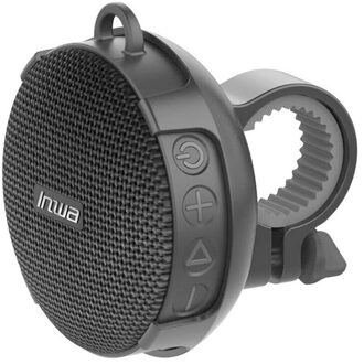 Draagbare Outdoor Bluetooth Speaker Subwoofer + Bike Mount 3D Stereo Luidspreker Douche Handsfree IPX7 Waterdichte Mini Boombox zwart