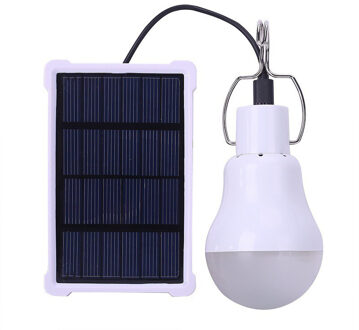 Draagbare Outdoor Camping Led Light Solar Of Usb Charge Energie Lamp Shatter-Proof Met Haak Tent Lamp Householdcharging Lamp B 15W zwart draad