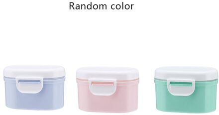 Draagbare Outdoor Grote Capaciteit Baby Baby Melkpoeder Verzegelde Opbergdoos Tank Organizer Container Ontvangt Doos willekeurig S
