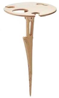 Draagbare Outdoor Picknick Tafel Opvouwbare Houten Wijn Glas Wijn Tafel Met Handvat Gazon Tuin Decoratie