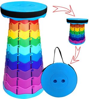 Draagbare Outdoor Ultra Light Vissen Stoel Metro Reizen Picknick Camping Opvouwbare Kruk 05