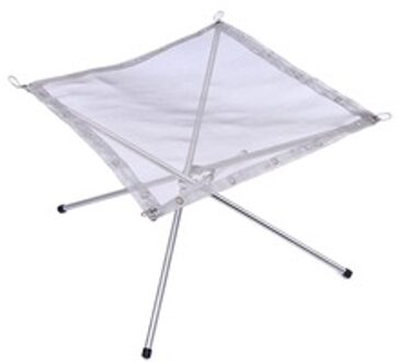 Draagbare Outdoor Vuurkorf: Instorten Staal Mesh Haard-Perfect voor Kamperen, achtertuin en Tuin-Draagtas Meegeleverd