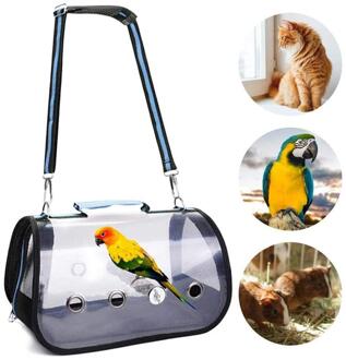 Draagbare Papegaai Vogel Zak Clear Handheld Auto Vogelkooi Verpakking Zak Met Gaten Outdoor Reizen Pet Vogel Zak Levert