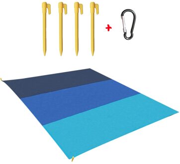 Draagbare Picknick Mat Strand Mat Waterdichte Outdoor Reizen Camping Mat Vouwen Pad Camping Doek Zachte Deken 200*145Cm/200*210Cm 200x145cm