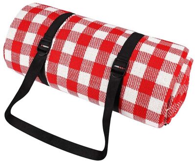 Draagbare Plaid Outdoor Opvouwbare Waterdichte Picknick Mat 3-Layer Dikker Pad Ademend Zacht Camping Reizen Strand Grasland Deken 1