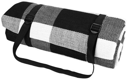 Draagbare Plaid Outdoor Opvouwbare Waterdichte Picknick Mat 3-Layer Dikker Pad Ademend Zacht Camping Reizen Strand Grasland Deken 2