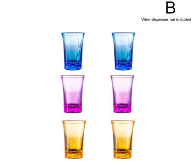 Draagbare Plastic Beker Dispenser Houder Drank Drinken Wijn Accessoires Bar Levert Dispenser L2H3 AKZ6346B