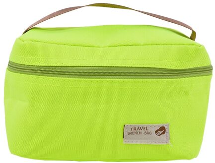 Draagbare Plastic Cartoon Voedsel Container Gezonde Lunch Box Bento Dozen Servies Voor Studenten Bestek Kids Kinderen 1 Pcs B 16X11CM