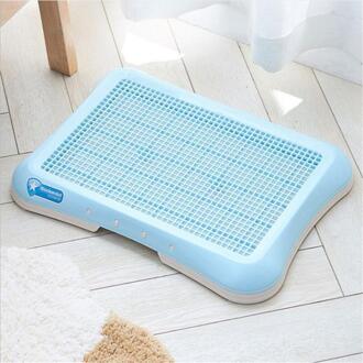 Draagbare Plastic Pet Hond Kat Wc Lade Huisdier Potje Urinoir Kom Pee Training Toilet Te Schoon Huisdier Product Kleine grote Hond Donkerbruin