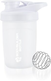 Draagbare Plastic Waterfles, Eiwit Shaker Fles Met Cap Beter Voor Carry & Drinken Ivoor