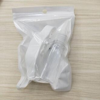 Draagbare Polsbandjes Handdesinfecterend Mini Handdesinfecterend Dispenser Fles Herbruikbare Armband Polsband Volwassen Kid Reizen Huishouden wit