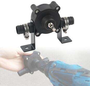 Draagbare Pomp Mini Elektrische Boor Drives Grote Flow Pomp De Pomp Pomp Wordt Standaard Geleverd Met Twee Aansluitingen voor boor klauwplaten