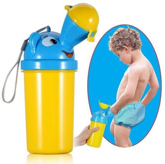 Draagbare Potty Training Urinoir Nood Wc Voor Baby Jongens En Meisjes, Geel, Rood, 2 Pack