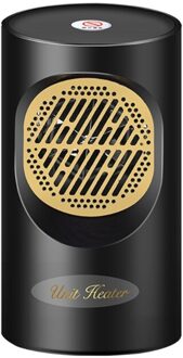 Draagbare Quick-Verwarming Ventilator Kachel Kleine Ruimte Efficiënte Verwarming Warming Elektrische Kachel Compact Size Fall Winter Thuis Voor U1JE zwart