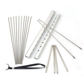 Draagbare Roestvrij Staal Bbq Grill Vouwen Bbq Grill Mini Pocket Bbq Grill Barbecue Accessoires Voor Thuis Park Gebruik