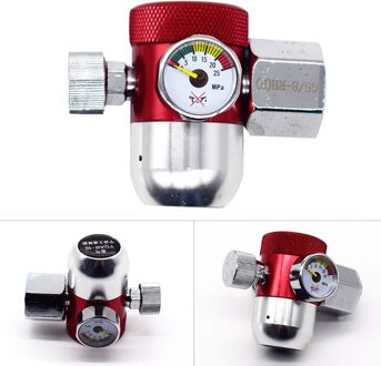 Draagbare Roestvrij Staal Energiebesparende Argon Gas Manometer Reducer Mini Lichtgewicht Manometer