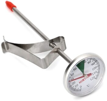 Draagbare Roestvrij Staal Keuken Voedsel Koken Melk Koffie Probe Thermometer