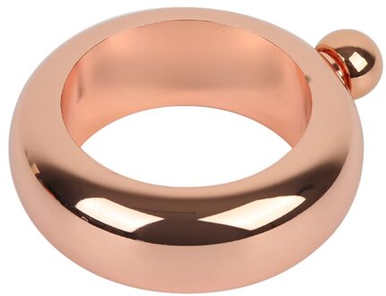 Draagbare Roestvrij Staal Wijn Drink Storage Container Ronde Armband Heupfles Outdoor Thuis Dual-Gebruik Creatieve Heupfles 05