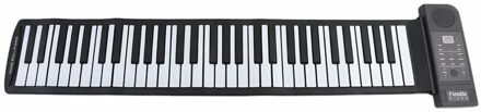 Draagbare Roll-Up Flexibele Elektronische Piano Toetsenbord Multifunctionele Siliconen Vouwen Hand Roll Piano
