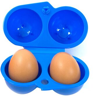 Draagbare Rooster Ei Tray Opbergdoos Carrier Vouwen Kartonnen Houder Voor Outdoor Camping Picknick second