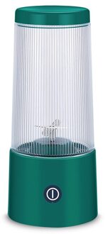 Draagbare Sap Blenders Usb Mixer Elektrische Juicer Machine Smoothie Blender Mini Keukenmachine Persoonlijke Blender Cup groen