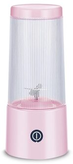 Draagbare Sap Blenders Usb Mixer Elektrische Juicer Machine Smoothie Blender Mini Keukenmachine Persoonlijke Blender Cup Roze