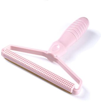 Draagbare Scheerapparaat Trimmer Lint Remover Kleding Zorg Anti-Pilling Handleiding Trui Borstel Stof Kam Te Reinigen Roze