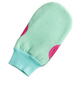 Draagbare Scrub Badhanddoek Verwijderen Exfoliërende Badkamer Wassen Lichaam Accessoires Douche Scrubber Body Reiniging Tool Borstel Handschoenen groen