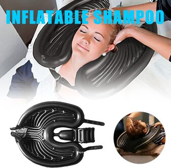 Draagbare Shampoo Wastafel Bad Ouderenzorg Conditioner Gehandicapten Uitgeschakeld Pvc Opblaasbare Haar Wastafel Verpleging