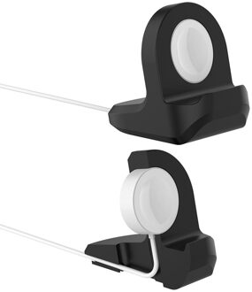 Draagbare Siliconen Desktop Houder Docking Ondersteuning Beugel Voor Apple Horloge Home Office Non-slip Basis Stand 60*56 * 40mm