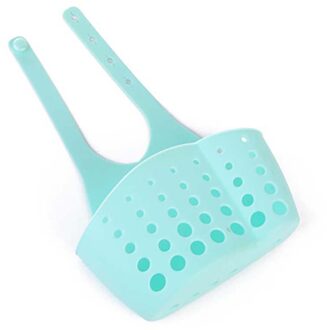 Draagbare Sink Plank Zeep Spons Afvoer Rack Opslag Mand Tas Kraan Holder Sink Keuken Accessoires Donker Kaki