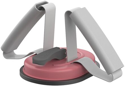 Draagbare Sit-Up Assistent Apparaat Zitten Assistent Abdominale Core Apparatuur Lichtgewicht Outdoor Sport Gym Oefening Voor Unisex Rood