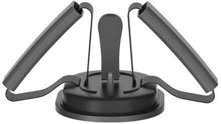 Draagbare Sit-Up Assistent Apparaat Zitten Assistent Abdominale Core Apparatuur Lichtgewicht Outdoor Sport Gym Oefening Voor Unisex zwart