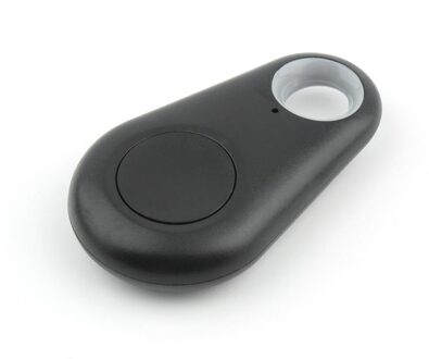 Draagbare Size Smart Bluetooth 4.0 Tracer Locator Tag Alarm Portemonnee Sleutel Hond Tracker Kind Gps Locator Key Tracker 4 kleuren zwart