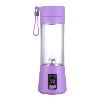 Draagbare Size Usb Elektrische Fruit Juicer Handheld Smoothie Maker Blender Oplaadbare Mini Draagbare Sap Cup Water Lavendel